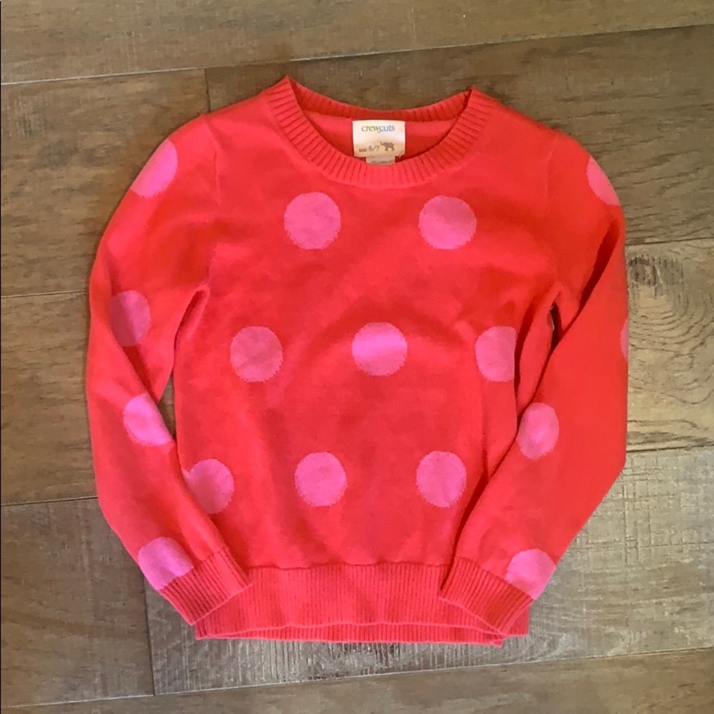 Girls size 6-7 Crewcuts sweater
